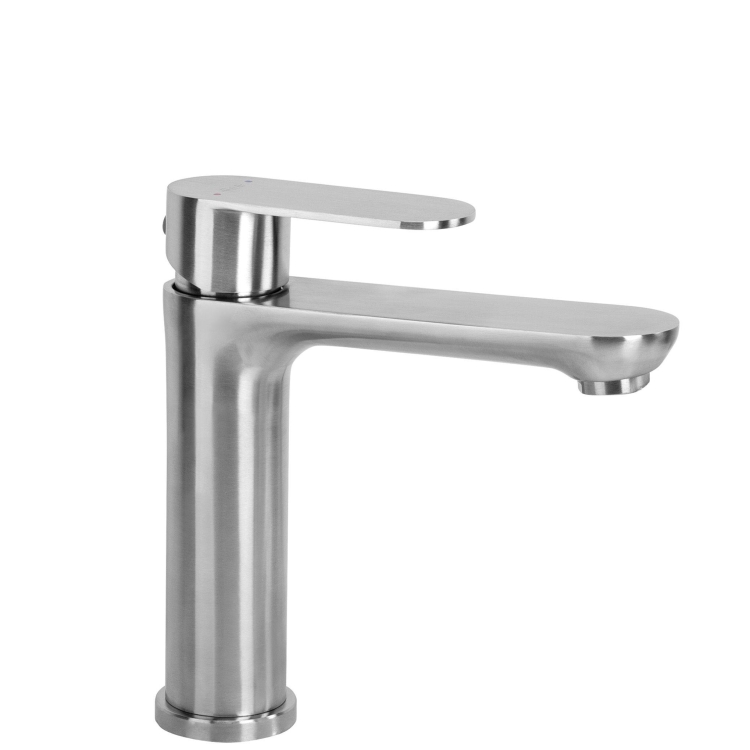 смеситель для умывальника Rea Logan brushed nickel (REA-B6683)
