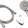 Cabezal de ducha Rea + manguera + soporte, cromado (REA-P4520)
