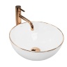 washbasin Rea Stella 36x36 rose gold (REA-U7444)