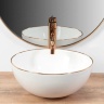 washbasin Rea Stella 36x36 rose gold (REA-U7444)