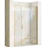 Puerta de ducha Rea Hugo 80x200,5 cristal de seguridad, transparente, oro mate (REA-K8410)