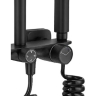 Conjunto de ducha Rea Helix negro (REA-P6618)