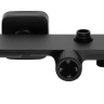 Conjunto de ducha Rea Helix negro (REA-P6618)