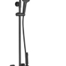 Conjunto de ducha Rea Helix negro (REA-P6618)