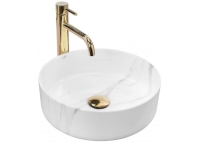 Lavabo Rea Sami 36x36 mármol (REA-U5685)