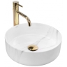 washbasin Rea Sami 36x36 marble (REA-U5685)