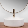 washbasin Rea Sami 36x36 marble (REA-U5685)