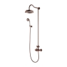 Sistema de ducha con termostato Omnires Armance cobre antiguo (AM5244/6ORB)