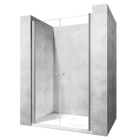 Puerta de ducha Rea Western Space N2 90x190, cristal de seguridad, transparente (REA-K9993)