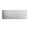 Bañera de piedra Omnires Valencia M+ 158x77 blanca (VALENCIASWPBP)
