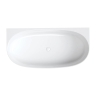 Bañera de piedra Omnires Valencia M+ 158x77 blanca (VALENCIASWPBP)