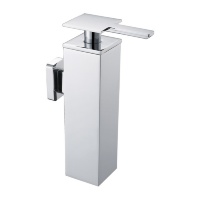 Dispensador de jabón líquido cromado Omnires UNI (UN10721/KCR)