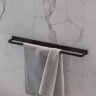 towel holder Omnires Darling black (DA70216BL)