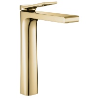 Mezclador de lavabo alto Rea Soul, dorado (REA-B9952)