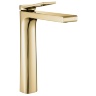 Mezclador de lavabo alto Rea Soul, dorado (REA-B9952)