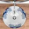 washbasin Rea Fiori 41x41 white (REA-U6520)