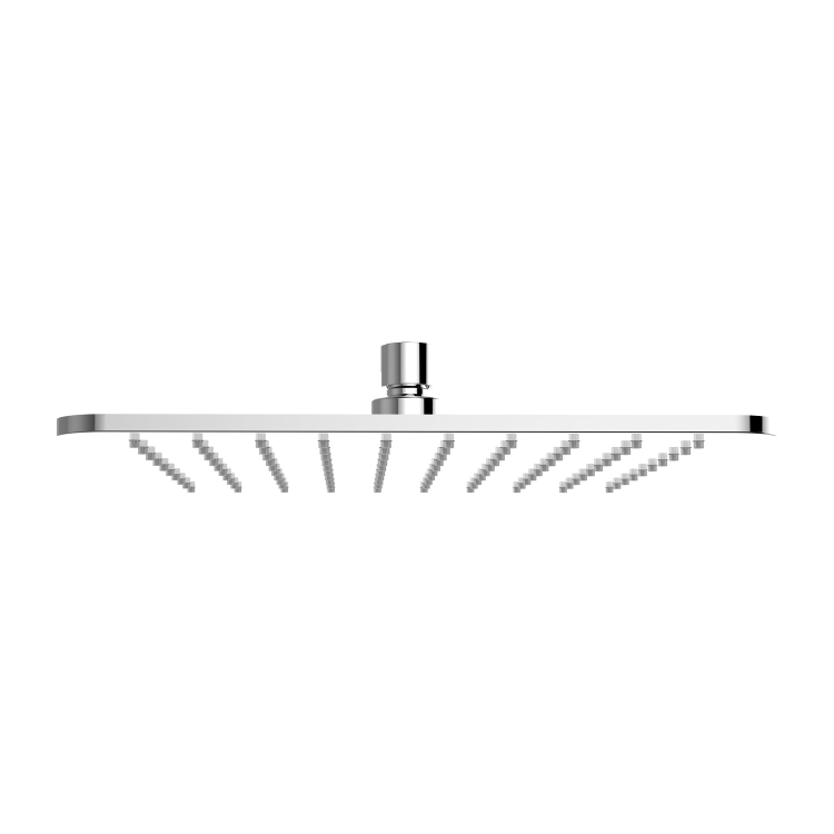 overhead shower Omnires Slimline chrome white 25x25 cm (WG225/OCRB)