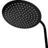 Sistema de ducha Rea Lungo negro metalizado, con termostato (REA-P8763)