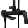 shower system Rea Avalon black (REA-P8811)