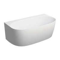 Bañera de piedra Omnires Valencia M+ 158x86 blanco mate (VALENCIAWPBM)
