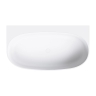 Bañera de piedra Omnires Valencia M+ 158x86 blanco mate (VALENCIAWPBM)