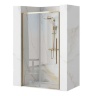 shower door Rea Solar 100x195 safety glass, transparent (REA-K6547)