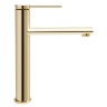 Mezclador de lavabo Rea Oval dorado (REA-B6513)