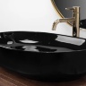 Lavabo Rea Cleo 60,5x41 negro (REA-U6757)