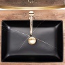 Lavabo Rea Inga 34,5x51 mármol negro mate (REA-U8006)