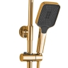 Juego de ducha Rea Helix dorado (REA-P6619)