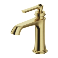 Mezclador de lavabo Omnires Armance de latón cepillado (AM5210BSB)