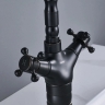 washbasin mixer Rea Rustico black matte (REA-B5520)