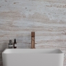 Mezclador de lavabo Omnires Contour de cobre cepillado (CT8010CPB)