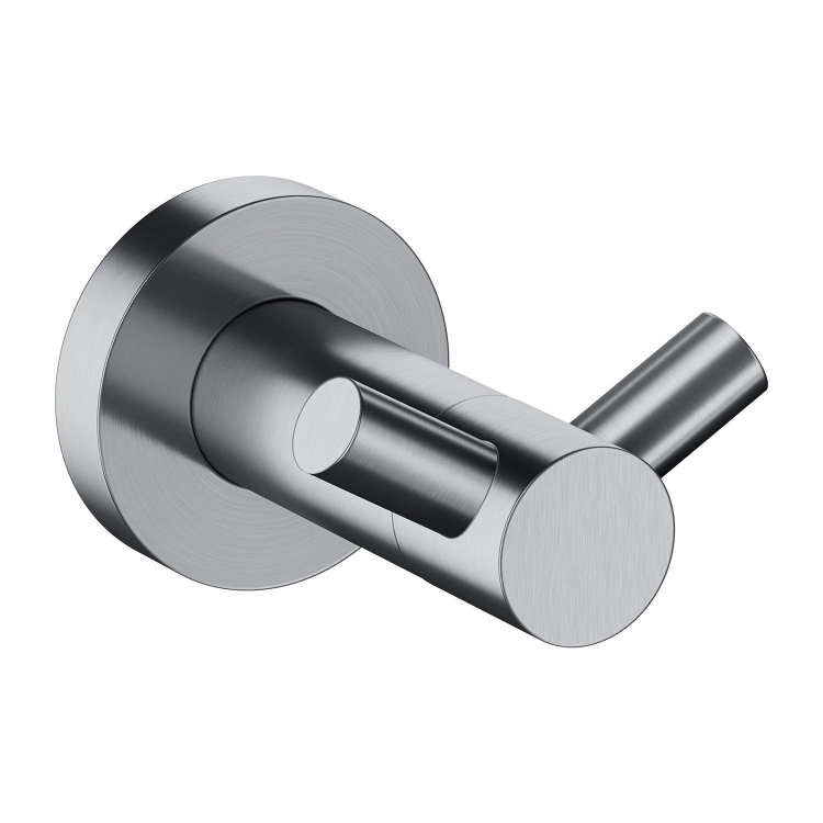 крючок двойной Omnires Modern Project brushed nickel (MP60120NI)