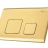 Rea installation system for toilet + F light gold button (REA-E9851)