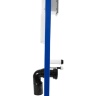 Rea installation system for toilet + F light gold button (REA-E9851)