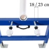 Rea installation system for toilet + F light gold button (REA-E9851)