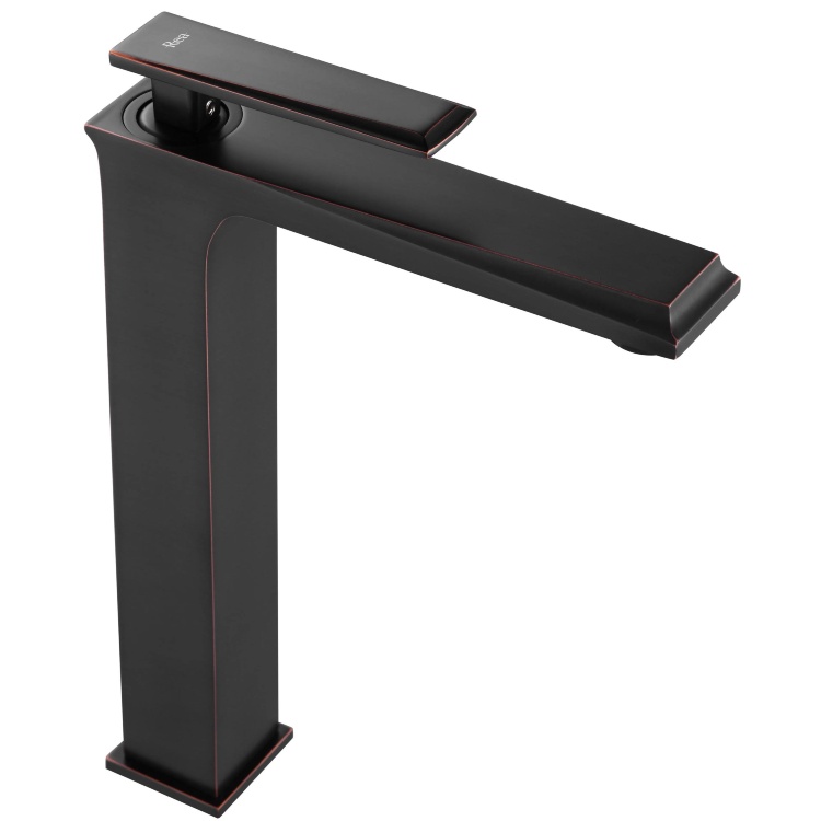 washbasin mixer Rea Romano Old high, black (REA-B9902)