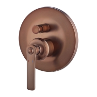 Mezclador de ducha empotrado Omnires Armance cobre antiguo (AM5235ORB)