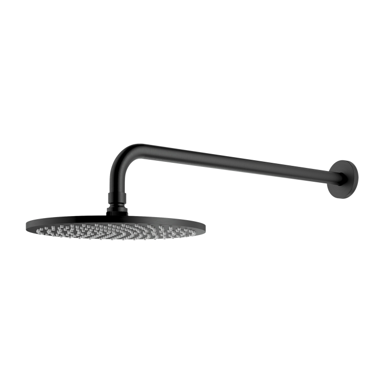 overhead shower Omnires Slimline Graphite 25x25 cm (WGSET1GR)