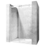 Puerta de ducha Rea Nixon-2 100x190 cristal de seguridad, transparente, izquierda (REA-K5012)