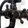 Sistema de ducha Rea Retro negro (REA-P2366)
