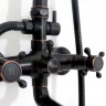 Sistema de ducha Rea Retro negro (REA-P2366)