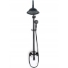 Sistema de ducha Rea Retro negro (REA-P2366)