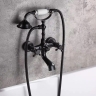 Bath and shower mixer Rea Rustico black (REA-B0701)