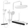 душевая система для ванны и душа Rea Farel white matt (REA-P0353)