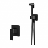 Set de higiene Omnires Parma negro mate (SYSPMBI1BL)