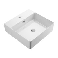 Lavabo Omnires Garland 42x43 blanco (GARLAND420BP)