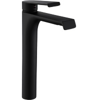 Mezclador de lavabo alto Rea Hass, negro (REA-B9966)