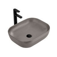Lavabo Rea Belinda 32,5x45,5 gris (REA-U8492)